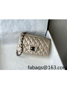 Chanel Metallic Lambskin Mini Flap Bag A69900 Gold/Black Hardware 2021