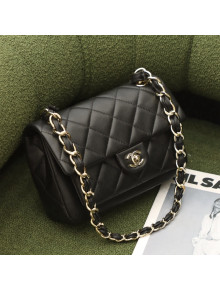 Chanel Calfskin Small Flap Bag AS2798 Black 2021 