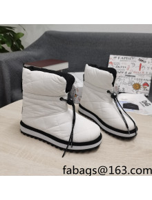 Dolce & Gabbana DG Down Snow Ankle Boots White 2021 22