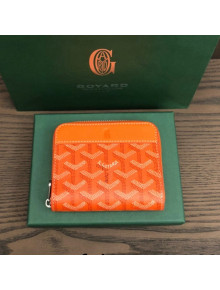 Goyard Matignon PM Short Wallet Orange 2021 07