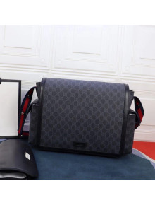 Gucci Men's GG Canvas Mesenger Bag 495909 Black 2021