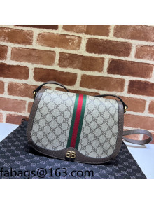 Gucci x Balenciaga Ophidia BB Canvas Small Shoulder Bag 680121 Beige 2022