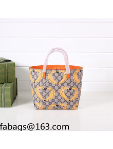 Gucci Children's GG Canvas Tote Bag with Banana Print 410812 Orange 2022 13
