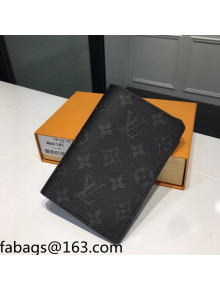 Louis Vuitton Passport Cover M60181 Black Monogram Canvas 2021