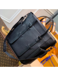 Louis Vuitton Flight Messenger Bag in Taurillon leather M58493 Black 2021