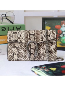 Gucci Dionysus Super Mini Snakeskin Bag 476432 Natural 2019