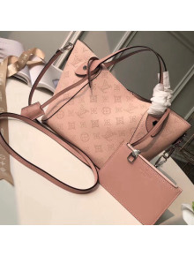 Louis Vuitton Mahina Perforated Calfskin Hina Bag PM M54353 Magnolia 2018