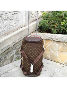 Louis Vuitton Horizon Soft Duffle 55 Luggage Travel Bag Monogram Canvas 2020