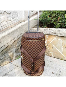 Louis Vuitton Horizon Soft Duffle 55 Luggage Travel Bag Damier Ebene Canvas 2020