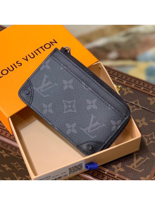 Louis Vuitton Multi Card Holder Wallet Trunk in Monogram Eclipse Canvas M80556 2021
