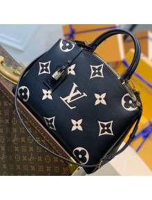Louis Vuitton Grand Palais Tote Bag in Monogram Leather M45842 Black/Beige 2021