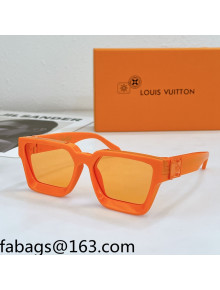 Louis Vuitton Sunglasses Z1165 Orange 2022