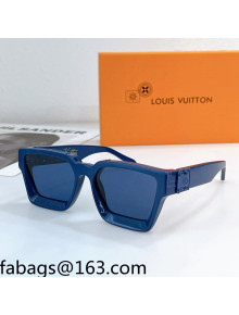 Louis Vuitton Sunglasses Z1165 Blue 2022 04