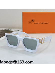 Louis Vuitton Sunglasses Z1165 White 2022 06