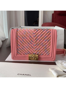 Chanel Boy Waist Bag AS0093 Pink 2019