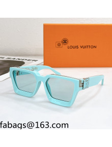 Louis Vuitton Sunglasses Z1165 Light Blue 2022 09
