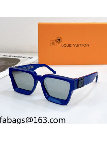 Louis Vuitton Sunglasses Z1165 Blue 2022 17