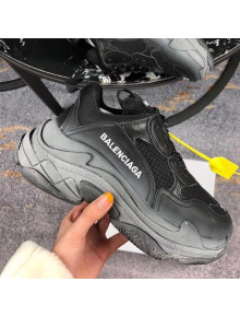 Balenciaga Triple S Sneakers Black/Grey