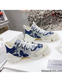 Dior D-Connect Sneaker in Butterfly Printed Technical Fabric DS27 2021