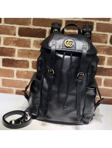 Gucci RE(BELLE) Leather Backpack ‎526908 Black 2018