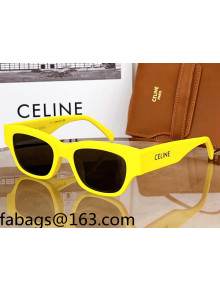 Celine Sunglasses CE40197U Yellow 2022 06