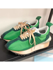 Lanvin Bumpr Nylon Sneakers Green 2021 01 (For Women and Men)
