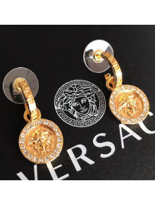 Versace Medusa Short Earrings Gold 2019