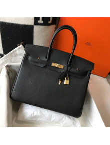 Hermes Birkin Bag 35cm in Togo Leather Black 2021