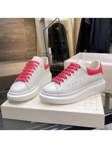 Alexander Mcqueen White Silky Calfskin Sneaker Red 2020 (For Women and Men)