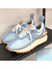 Lanvin Bumpr Nylon Sneakers Light Blue 2021 10 (For Women and Men)