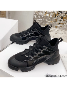 Dior D-Connect Sneaker in Technical Fabric DS7 Black 2021