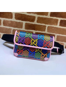 Gucci GG Psychedelic Belt Bag 598113 Pink 2020
