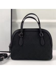 Gucci 341504 Top Handle Bag Black