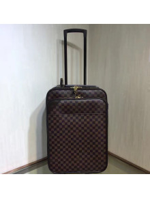 Louis Vuttion N21223 PÉGASE LÉGÈRE 55 Damier Ebene Canvas Travel Luggage 