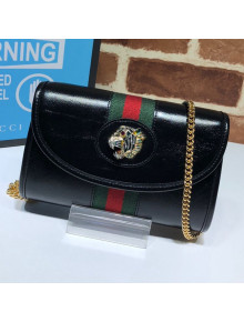 Gucci Leather Rajah Mini Shoulder Bag 573797 Black 2019