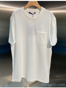 Louis Vuitton Damier Cotton T-shirt LV21030207 White 2021