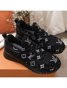 Louis Vuitton V.N.R. Knit Monogram Sneakers Black 2019 (For Women and Men)