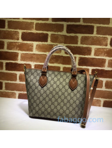 Gucci GG Canvas Tote Bag 432124 Brown 2020