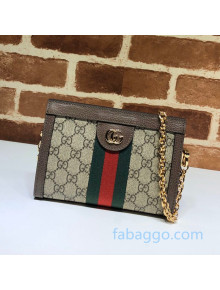 Gucci Ophidia GG Canvas Chain Mini Bag 602676 Brown 2020