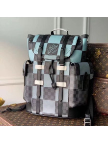 Louis Vuitton Men's Christopher PM Backpack in Damier Canvas N40400 Grey 2021