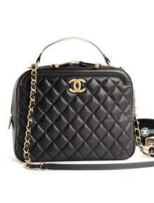 Chanel CC Vanity Case Medium Bag A57906 Black 2018