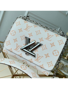 Louis Vuitton Twist PM in Monogram Leather M50332 White 2019