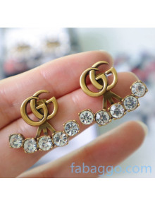 Gucci Crystals Double G Earrings GE2090404 2020