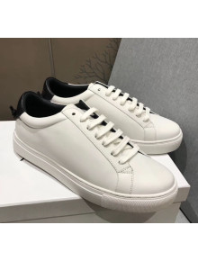 Givenchy White Calf Leather Sneaker Black 2019