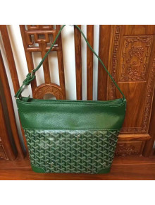 Goyard Leather and Canvas Shopping Bag Green