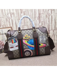 Gucci Courrier Soft GG Supreme Duffle Bag 459311 2017
