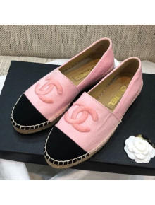 Chanel Denim Espadrilles G29762 Pink 2021