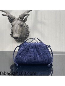 Bottega Veneta Mini Pouch Sponge Crossbody Bag 585852 Raisin Purple 2021