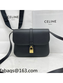 Celine Medium Tabou Shoulder Bag in Smooth Calfskin Black 2021 196583