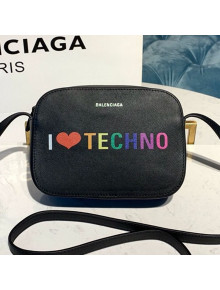 Balenciaga Techno Logo Camera Bag XS 2019